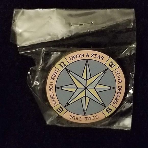 Disney Pin AP Wish Upon A Star Dreams Compass 2002 Annual Passholder Disneyland - Picture 10 of 11